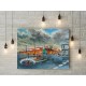 Sheffield United FC Bramall Lane Stadium 'Going to the Match' Wall Art Canvas